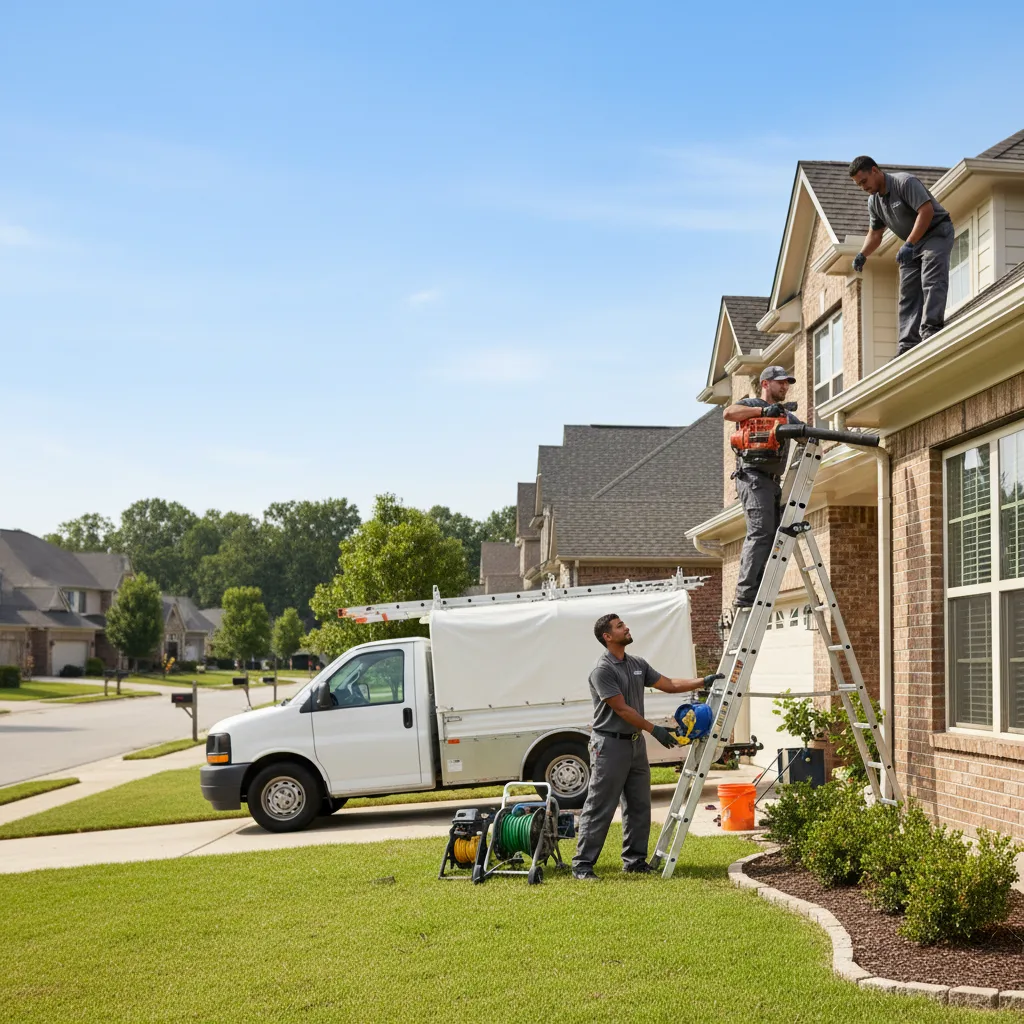 Home Gutter Service in Purdon, TX near me